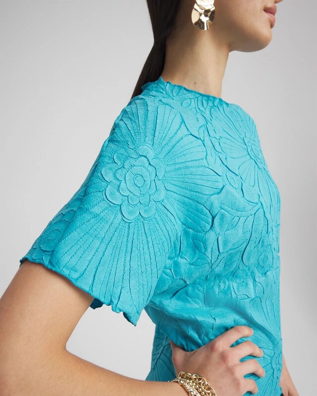 Travelers Collection Embossed Top - image 4